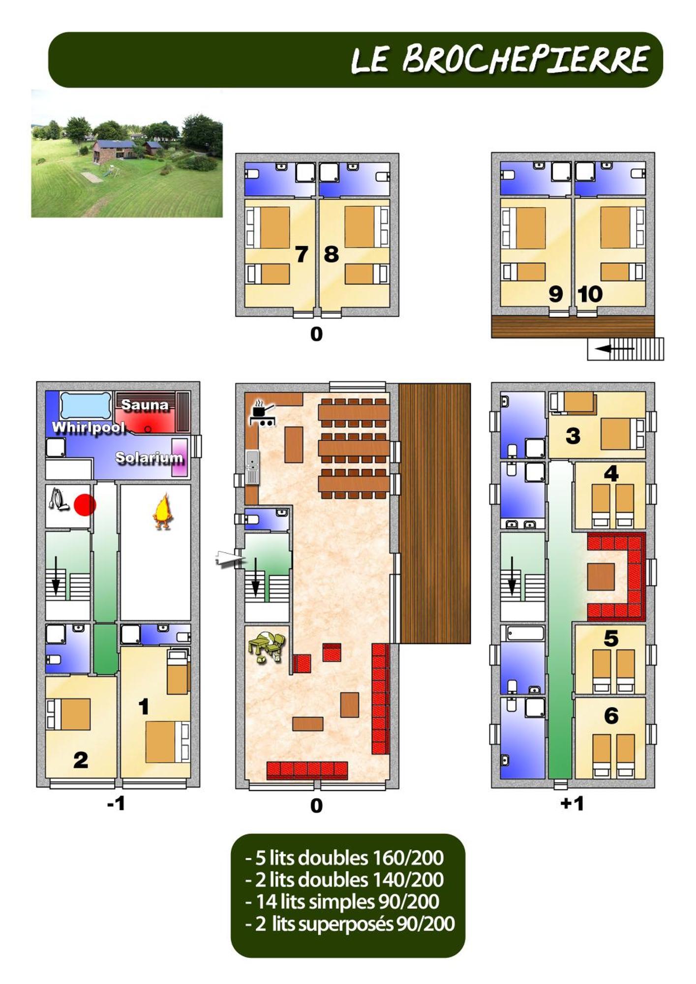 Brochepierre 28 Pers- Vue Exceptionnelle - Malmedy别墅 外观 照片